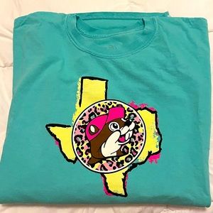 Teal Texas Buc-ees shirt. New without tags